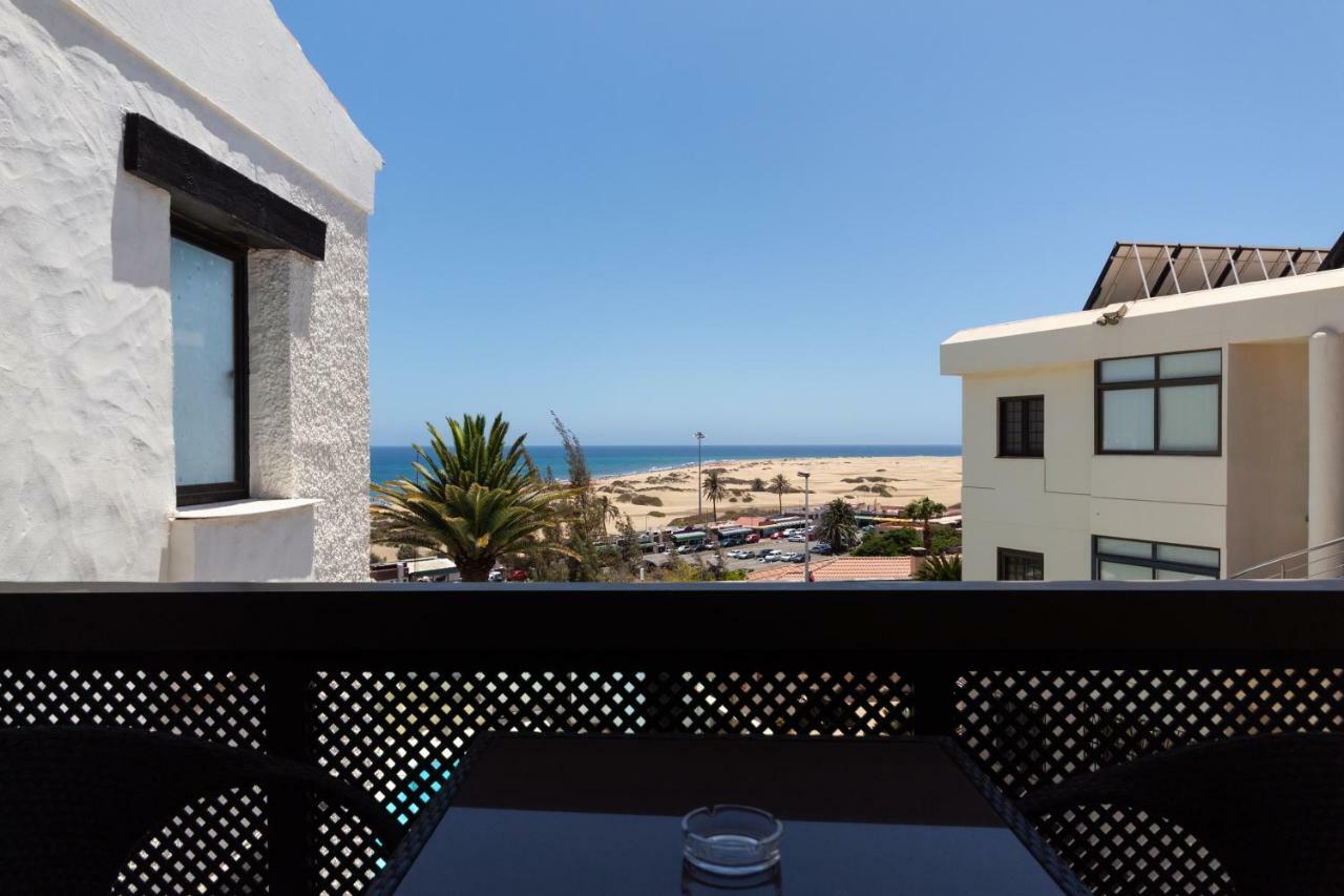 Primera Linea De Playa Del Ingles Y Las Dunas De Maspalomas Exterior photo